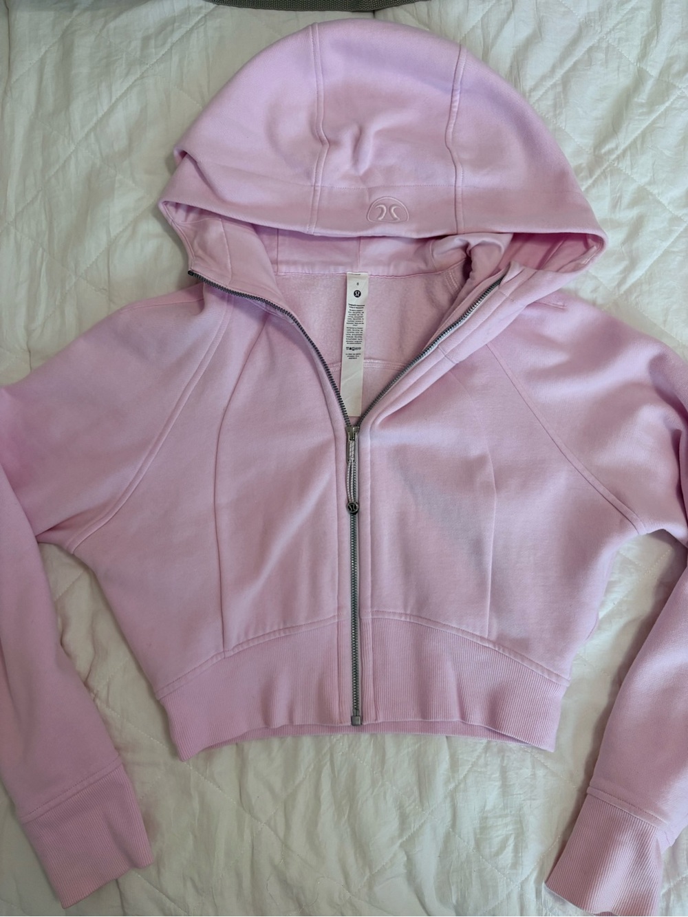 Lululemon Women's Cropped Hooded Scuba Jacket